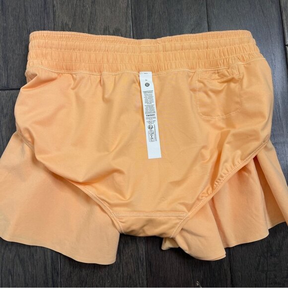 Lululemon Shake It Out High-Rise Running Short 2.5" Rock Melon - Picture 5 of 7